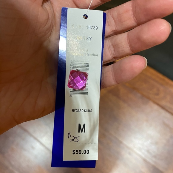 Long Grey Nygård Women's Sweater Size Medium - Picture 5 of 6